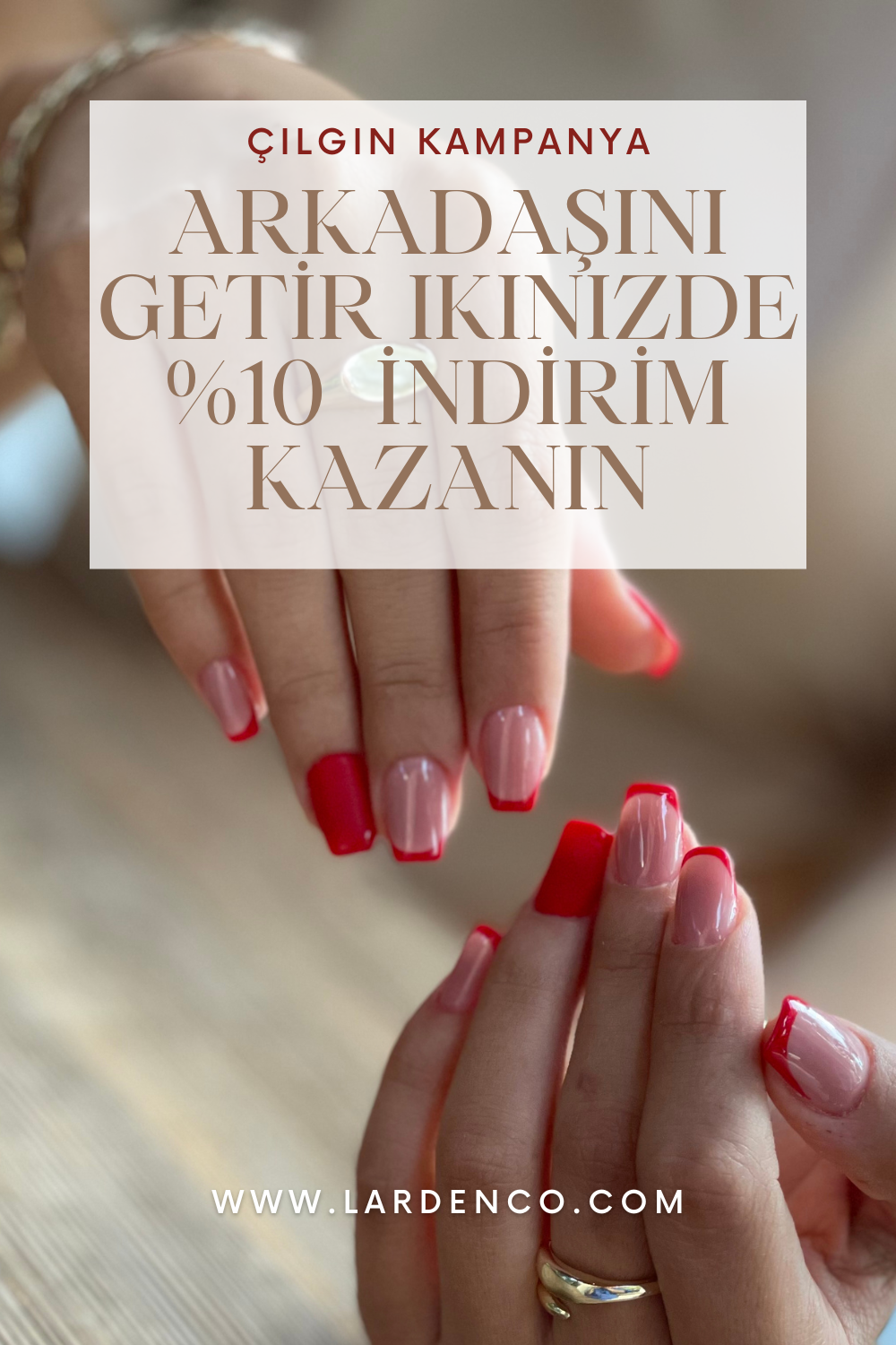 Arkadaşını Getir Her ikinizde %10 İndirim Kazan.